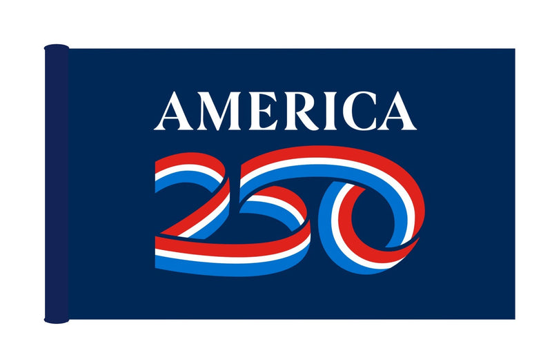 Load image into Gallery viewer, America’s 250th Anniversary Outdoor Flag - DOUBLE SIDED | Made in USA
