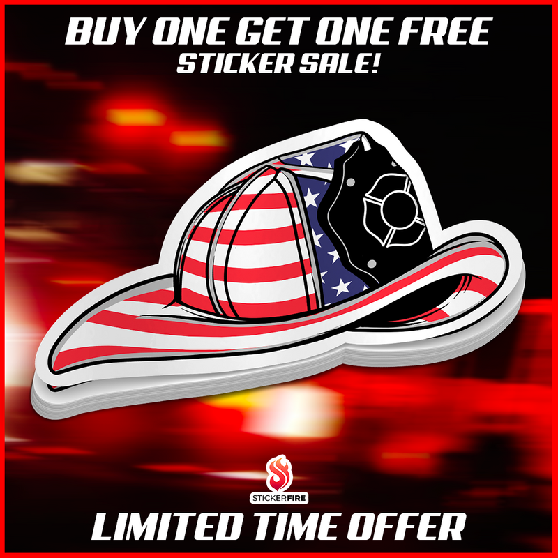 Load image into Gallery viewer, Red White Blue Helmet Sticker
