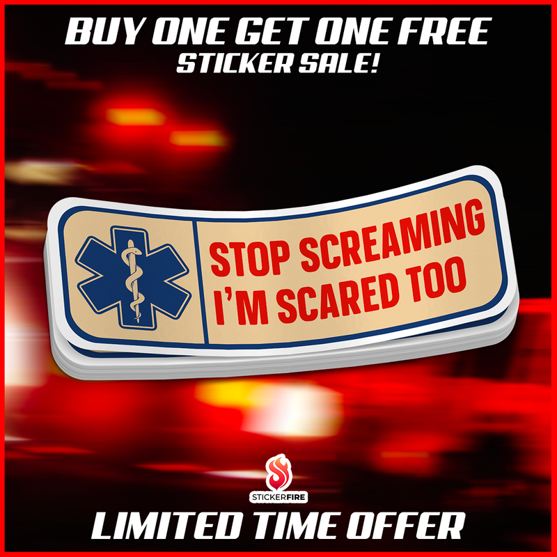 Load image into Gallery viewer, Stop Screaming Sticker
