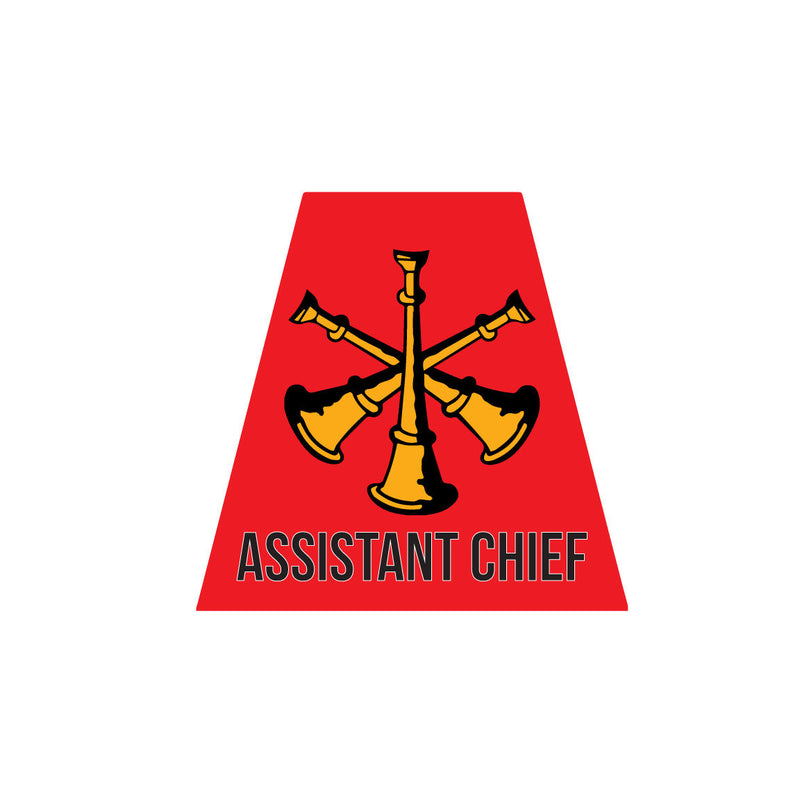 Load image into Gallery viewer, ASSISTANT CHIEF REFLECTIVE HELMET (TET) TETRAHEDRON
