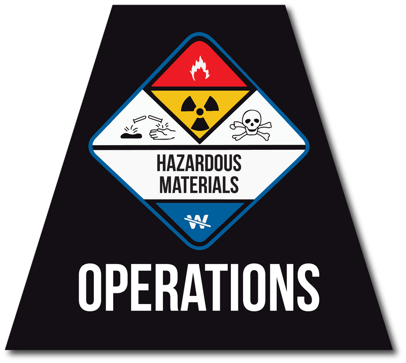 Load image into Gallery viewer, HAZMAT OPERATIONS REFLECTIVE HELMET (TET) TETRAHEDRON
