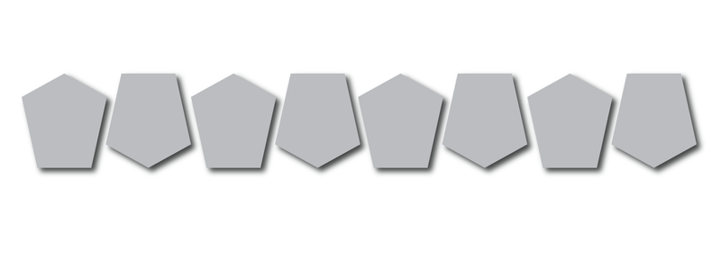 Load image into Gallery viewer, BULLARD STYLE REFLECTIVE HELMET (TET) TETRAHEDRON 8 PACK
