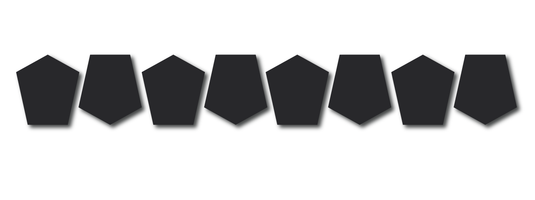 BULLARD STYLE REFLECTIVE HELMET (TET) TETRAHEDRON 8 PACK