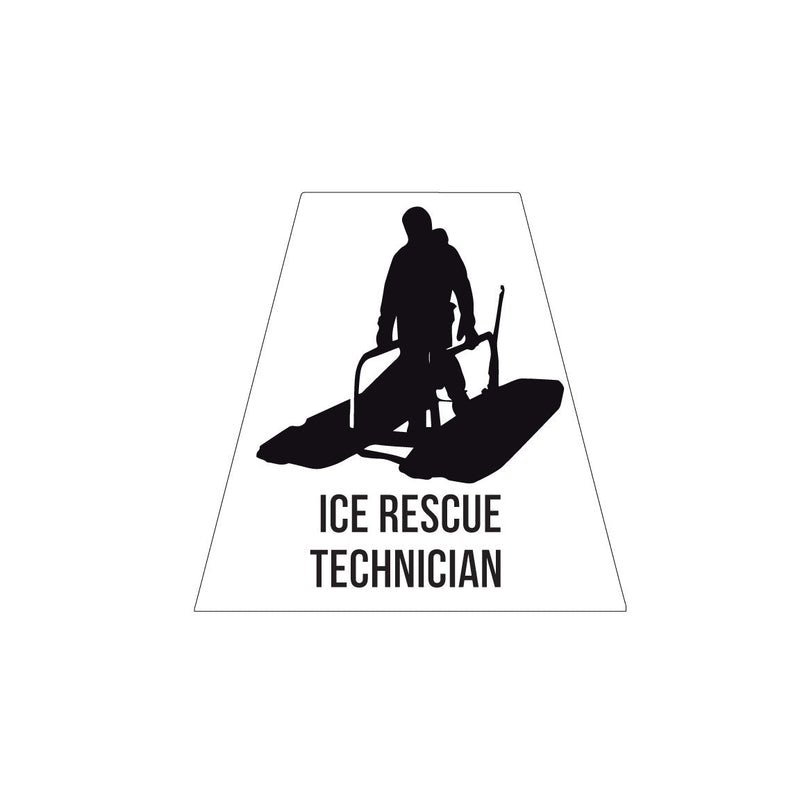 Load image into Gallery viewer, ICE RESCUE TECHNICAN REFLECTIVE HELMET (TET) TETRAHEDRON

