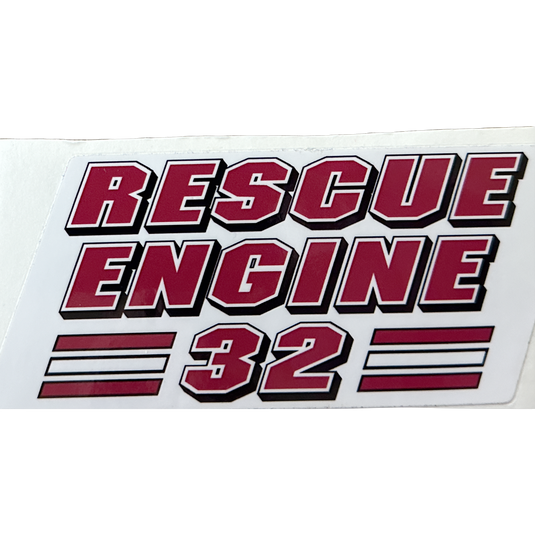 Progress Engine Rescue Sticker