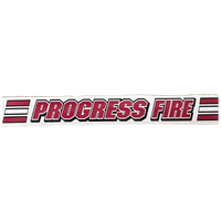 Progress Fire Company Strip Sticker