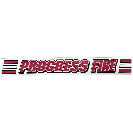 Progress Fire Company Strip Sticker