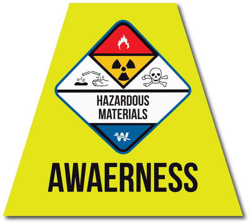 Load image into Gallery viewer, HAZMAT AWARENESS REFLECTIVE HELMET (TET) TETRAHEDRON
