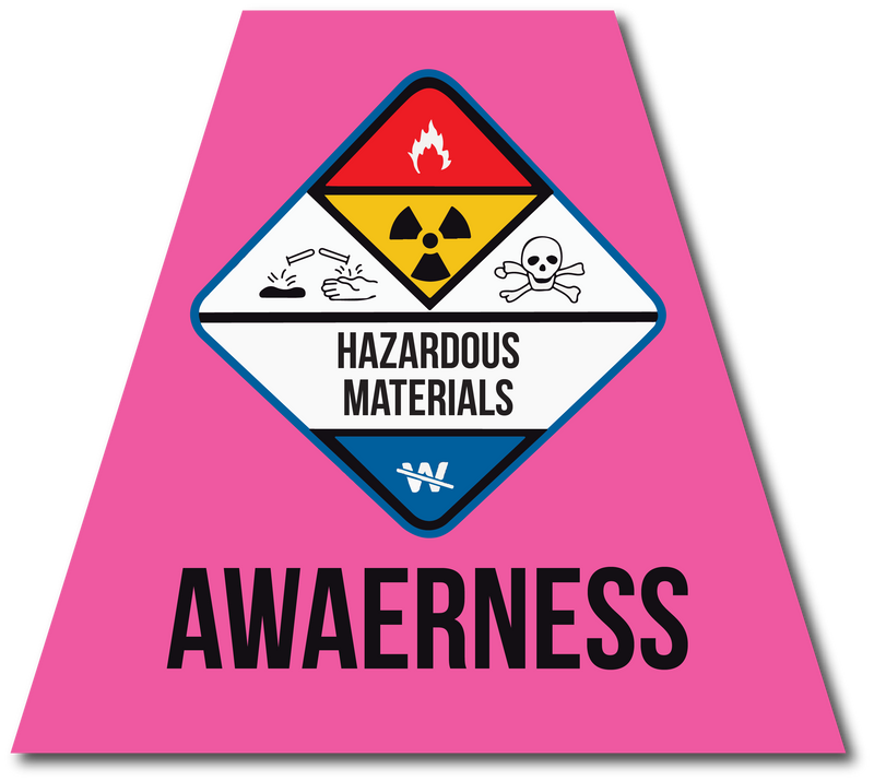 Load image into Gallery viewer, HAZMAT AWARENESS REFLECTIVE HELMET (TET) TETRAHEDRON
