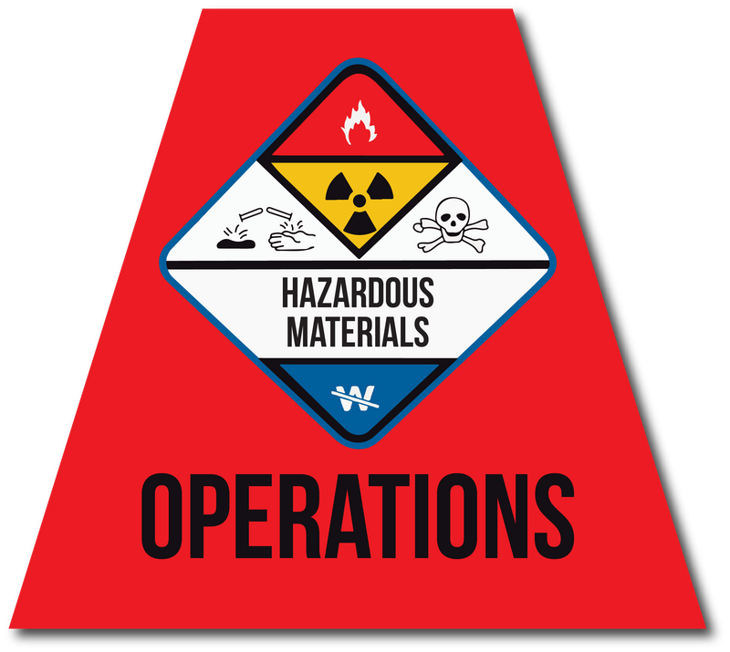 Load image into Gallery viewer, HAZMAT OPERATIONS REFLECTIVE HELMET (TET) TETRAHEDRON
