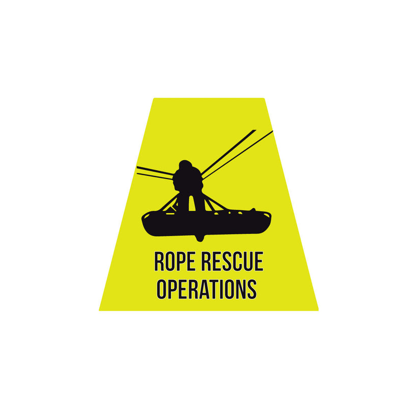 Load image into Gallery viewer, ROPE RESCUE OPERATIONS REFLECTIVE HELMET (TET) TETRAHEDRON
