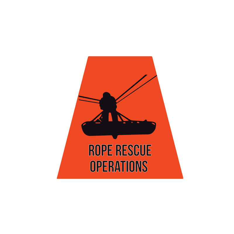 Load image into Gallery viewer, ROPE RESCUE OPERATIONS REFLECTIVE HELMET (TET) TETRAHEDRON
