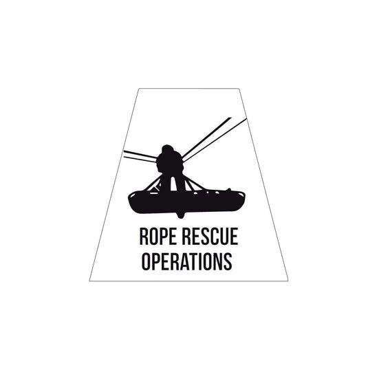 ROPE RESCUE OPERATIONS REFLECTIVE HELMET (TET) TETRAHEDRON