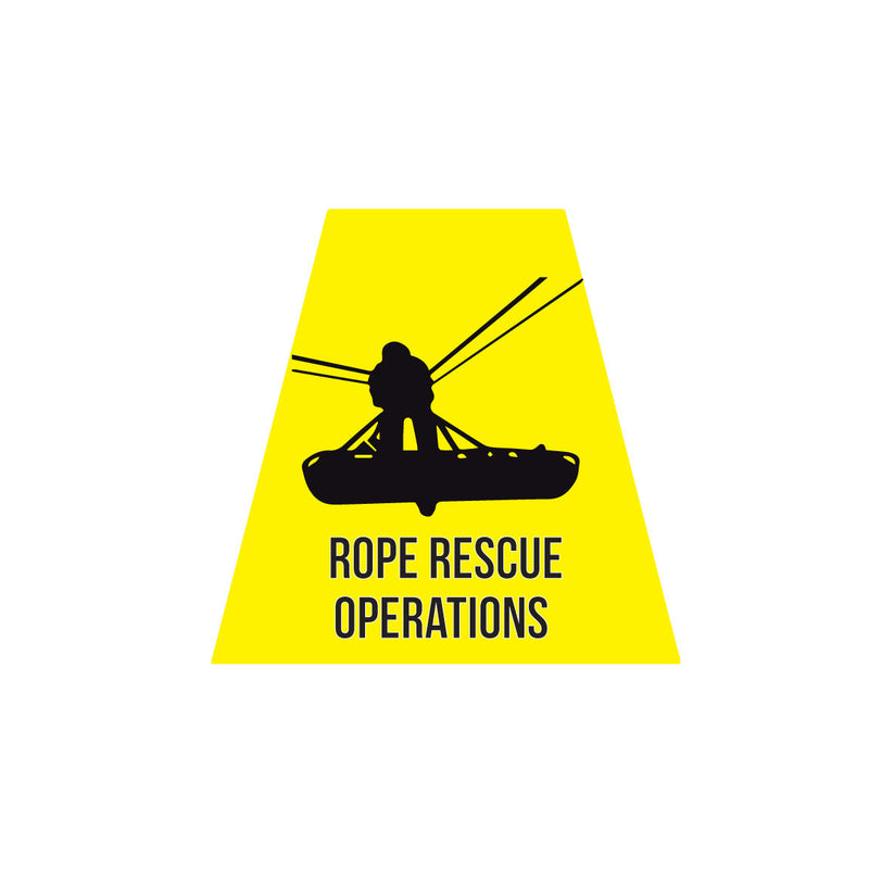 Load image into Gallery viewer, ROPE RESCUE OPERATIONS REFLECTIVE HELMET (TET) TETRAHEDRON
