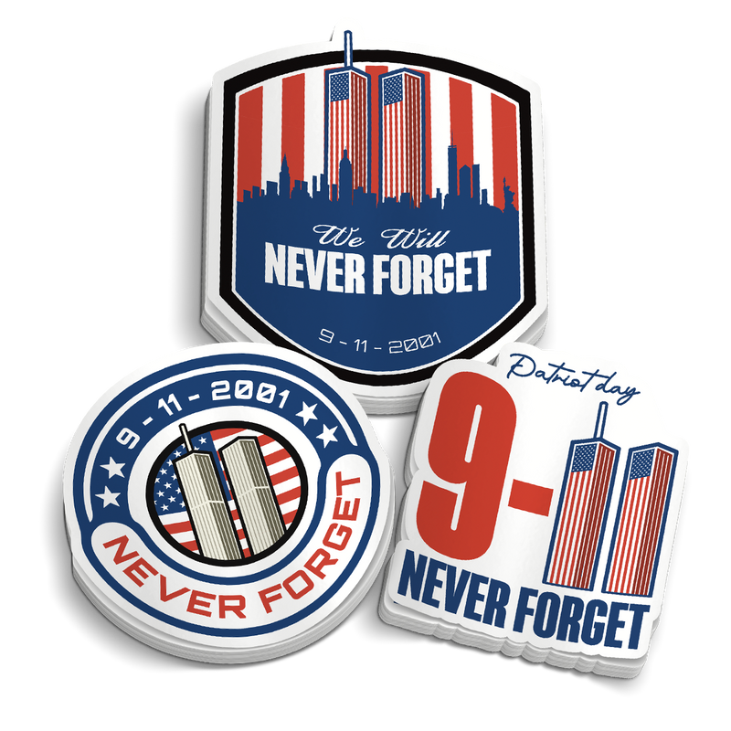 Load image into Gallery viewer, 9/11 Commemorative Sticker Pack
