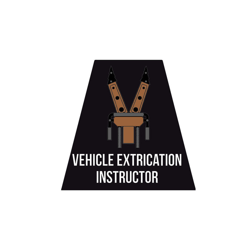 Load image into Gallery viewer, VEHICLE EXTRICATION INSTRUCTOR REFLECTIVE HELMET (TET) TETRAHEDRON
