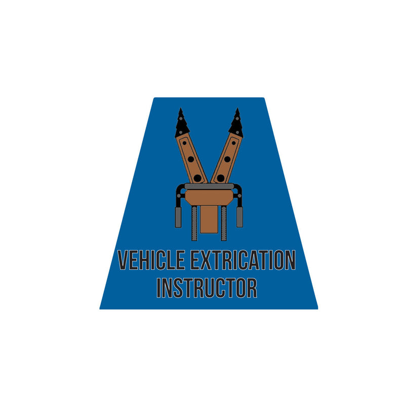 Load image into Gallery viewer, VEHICLE EXTRICATION INSTRUCTOR REFLECTIVE HELMET (TET) TETRAHEDRON
