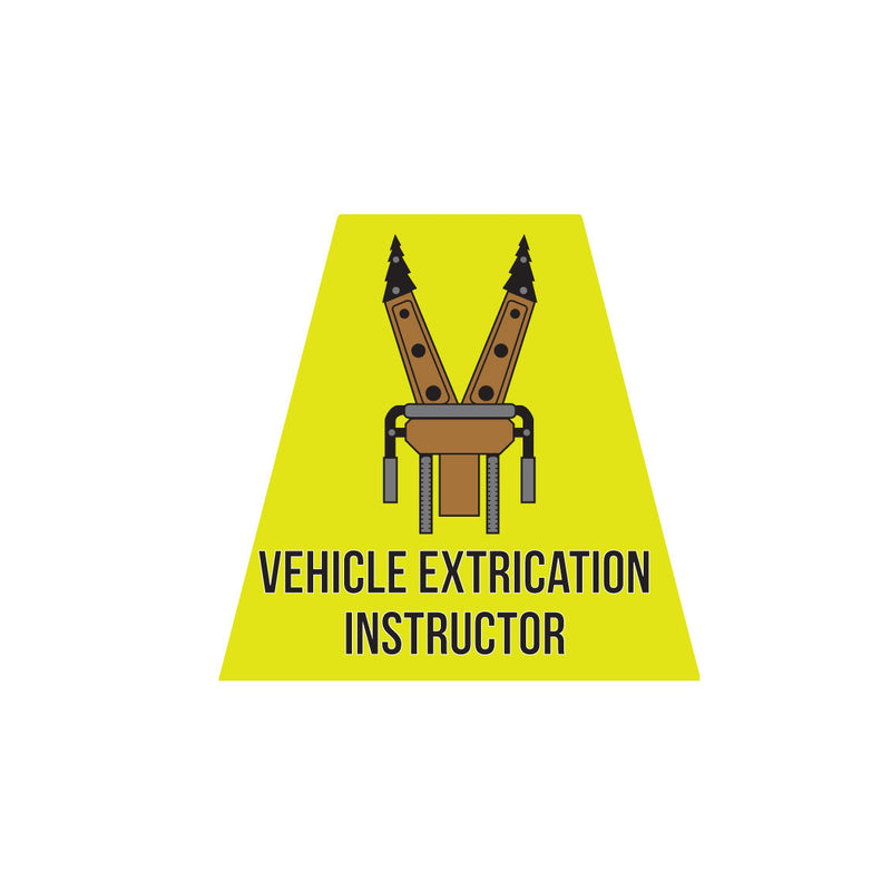 Load image into Gallery viewer, VEHICLE EXTRICATION INSTRUCTOR REFLECTIVE HELMET (TET) TETRAHEDRON
