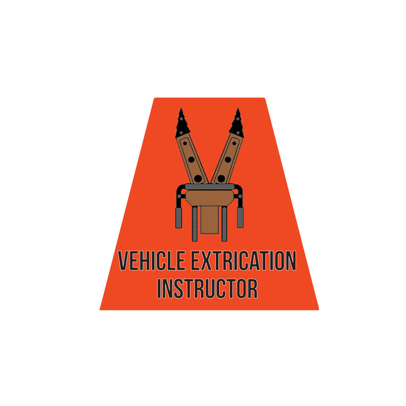 Load image into Gallery viewer, VEHICLE EXTRICATION INSTRUCTOR REFLECTIVE HELMET (TET) TETRAHEDRON
