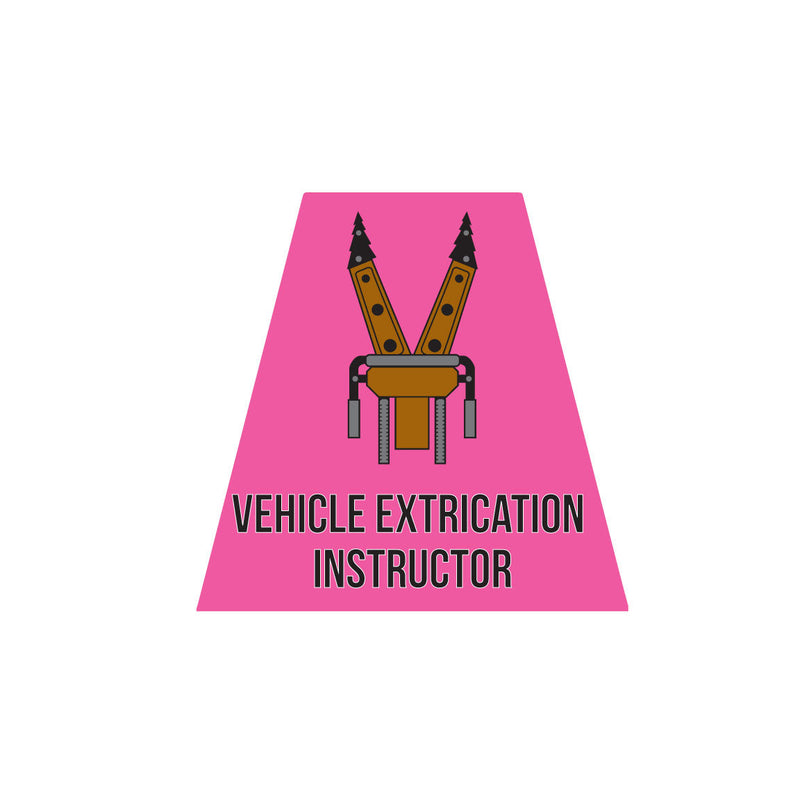 Load image into Gallery viewer, VEHICLE EXTRICATION INSTRUCTOR REFLECTIVE HELMET (TET) TETRAHEDRON
