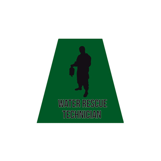 WATER RESCUE TECHNICIAN REFLECTIVE HELMET (TET) TETRAHEDRON