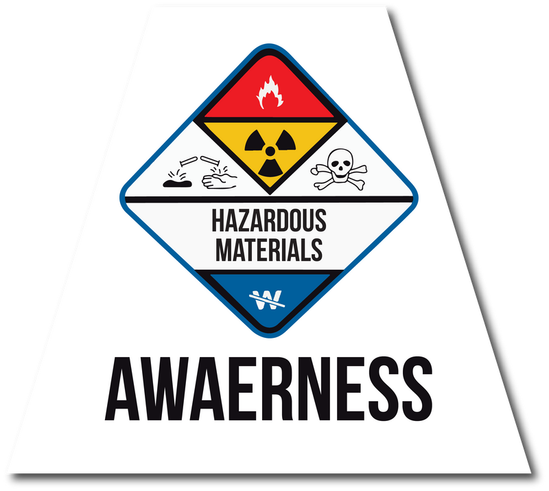 Load image into Gallery viewer, HAZMAT AWARENESS REFLECTIVE HELMET (TET) TETRAHEDRON
