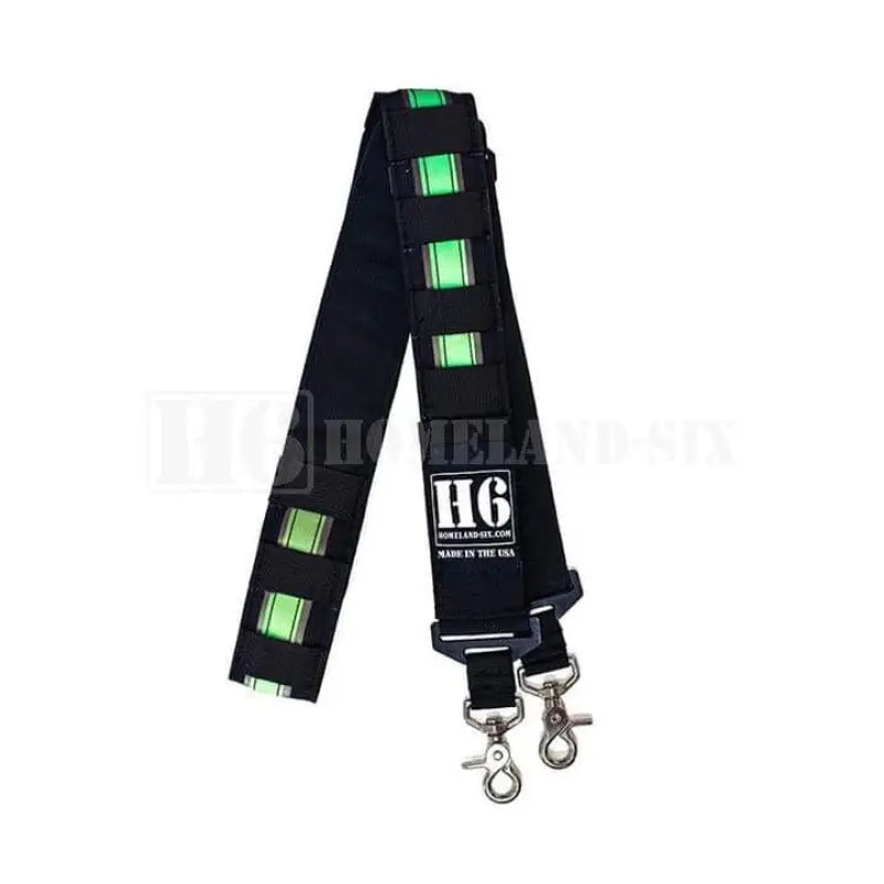 Load image into Gallery viewer, H6 FRONTLINE RADIO STRAP KIT - IDENTIFIRE &amp; REFLECTIVE SILVER
