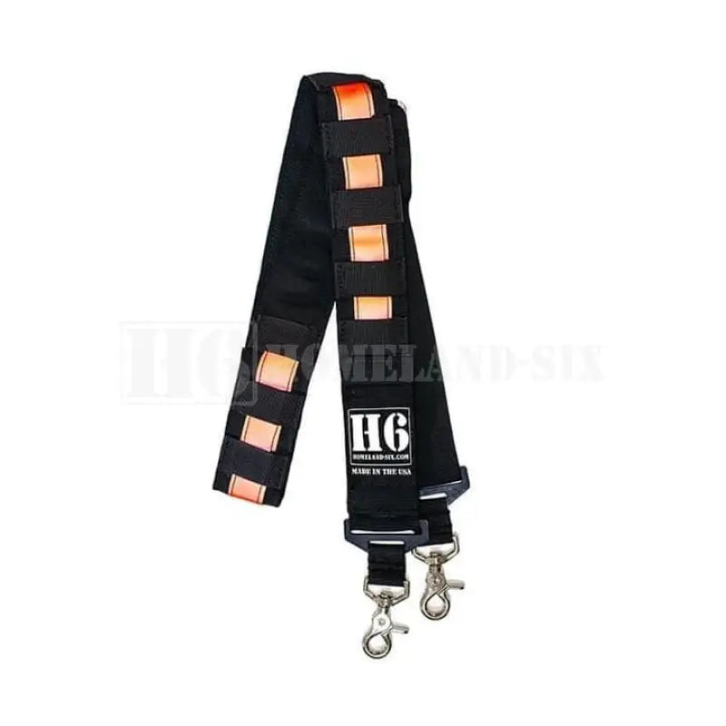 Load image into Gallery viewer, H6 FRONTLINE RADIO STRAP KIT - 3M RED/ORANGE REFLECTIVE
