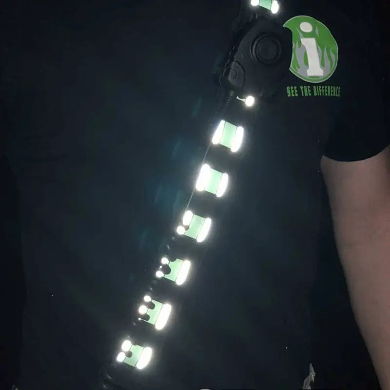 Load image into Gallery viewer, H6 FRONTLINE RADIO STRAP KIT - IDENTIFIRE &amp; REFLECTIVE SILVER
