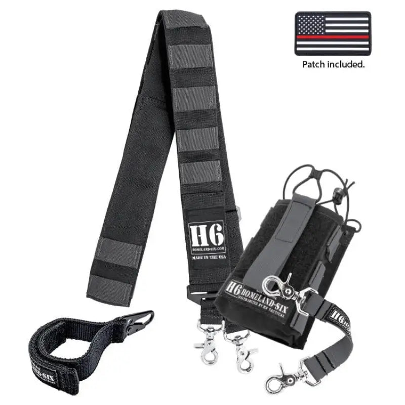 Load image into Gallery viewer, H6 FRONTLINE RADIO STRAP KIT - IRON SERIES
