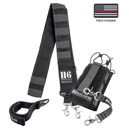 H6 FRONTLINE RADIO STRAP KIT - IRON SERIES