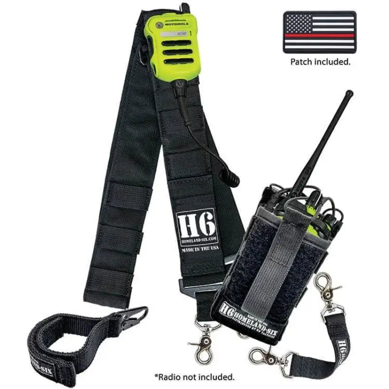 Load image into Gallery viewer, H6 FRONTLINE RADIO STRAP KIT (BLACK)
