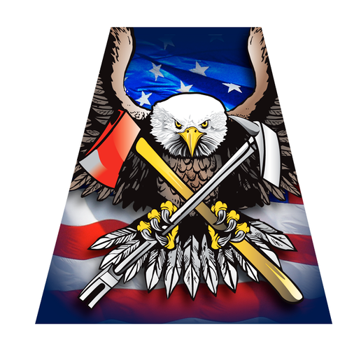 American Bald Eagle Reflective Tetrahedron