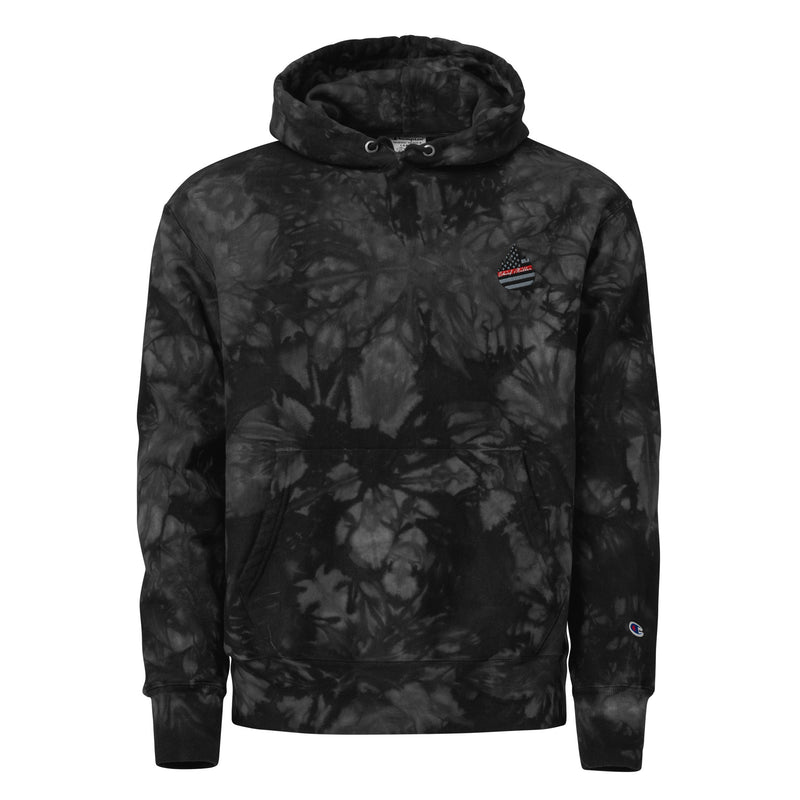 Load image into Gallery viewer, Champion HEAVY Hoodie - Comfortable Cotton Fleece Hoodie with Unique Scrunch-Dye Pattern
