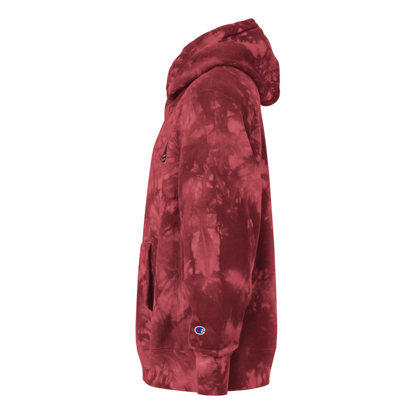 Load image into Gallery viewer, Champion HEAVY Hoodie - Comfortable Cotton Fleece Hoodie with Unique Scrunch-Dye Pattern
