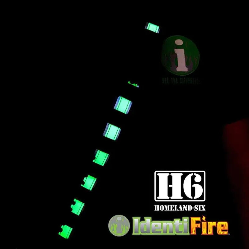 Load image into Gallery viewer, H6 FRONTLINE RADIO STRAP KIT - IDENTIFIRE &amp; REFLECTIVE SILVER

